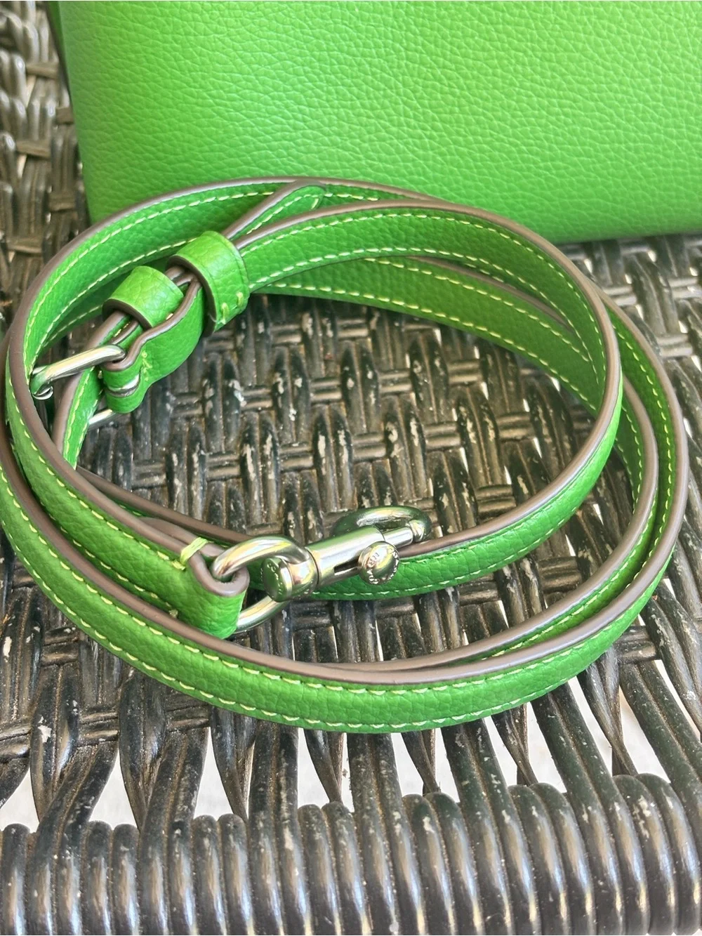 Coach Mollie Tote 25 Kelly Green Shoulder Crossbody Bag